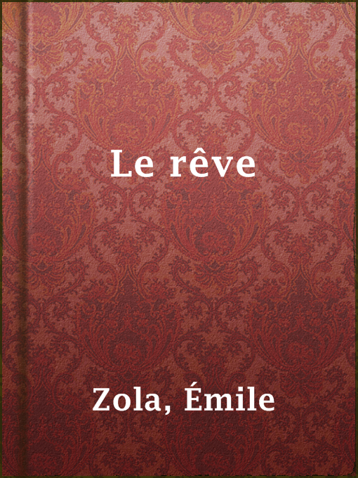 Cover image for Le rêve